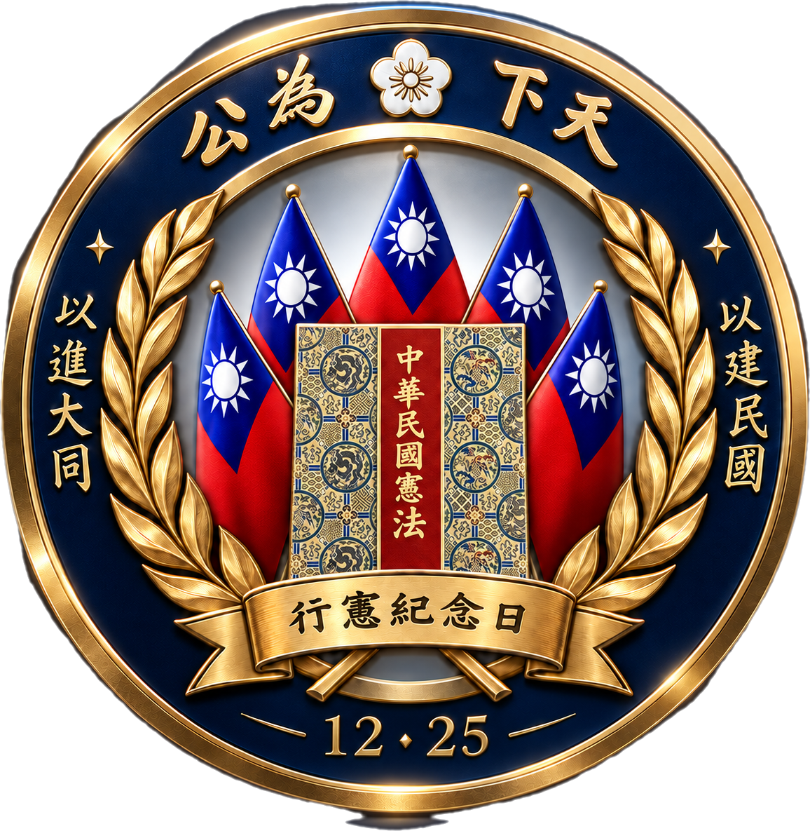 复国图书证章